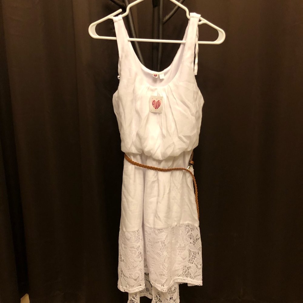 White dress